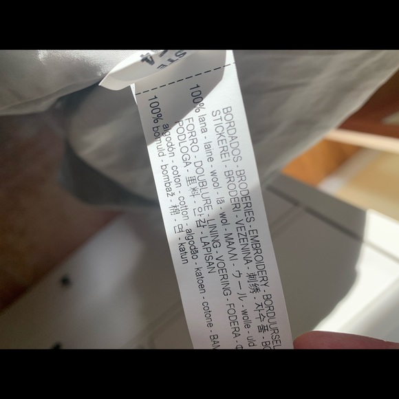 ZARA Wool Zip-up Embroidered Jacket - Picture 11 of 11